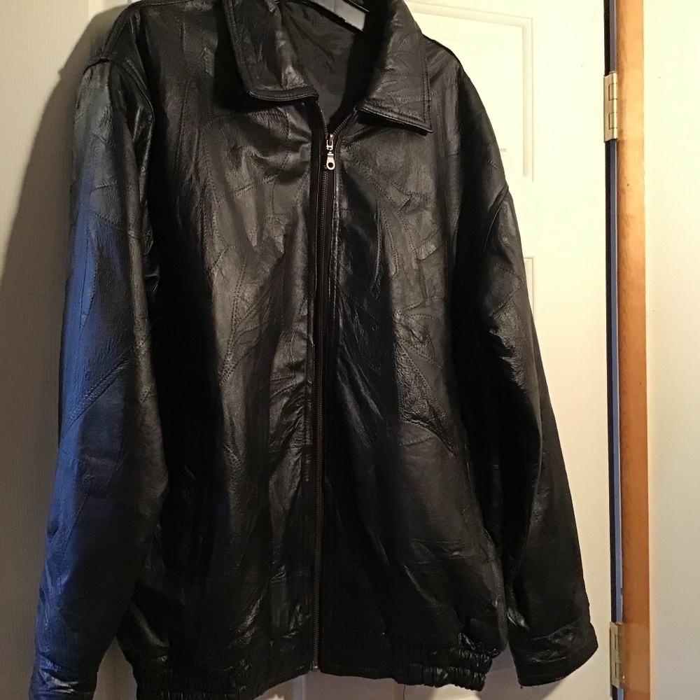 Men’s leather jacket